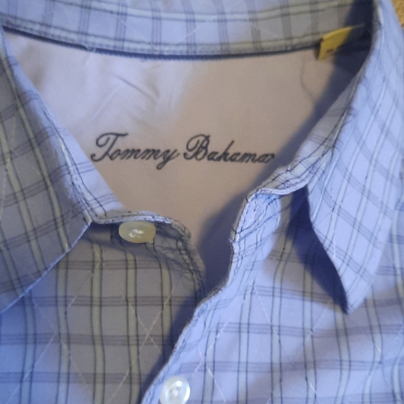 Tommy Bahama lavender silk dress shirt - Picture 3 of 8
